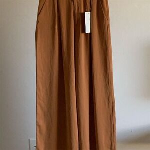 Tronjori Women's High-Rise Wide Leg Pants Size‎ S Casual